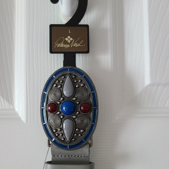 NWT Patricia Nash Marula Woven Belt